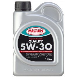 Моторне масло MEGUIN QUALITY  SAE 5W -30 (1л) - фото, зображення